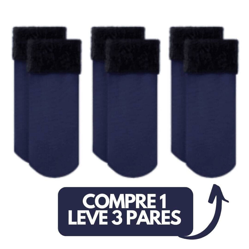 Meia Nuvem® Térmica - Pés Quentinhos - 3 pares arizo 